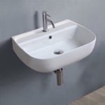 CeraStyle 078500-U Small Ceramic Wall Mounted or Vessel Sink